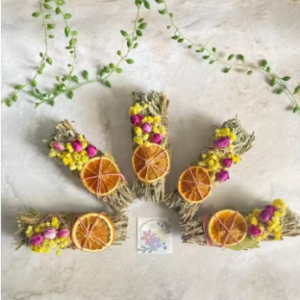 Burning Floral Sticks
