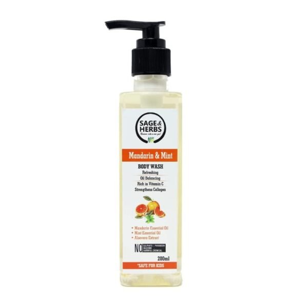 Sage & Herbs Natural Bath Essential Mandarin