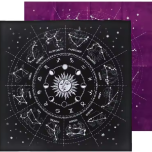 12 Constellations Tablecloth Velvet Divination Altar